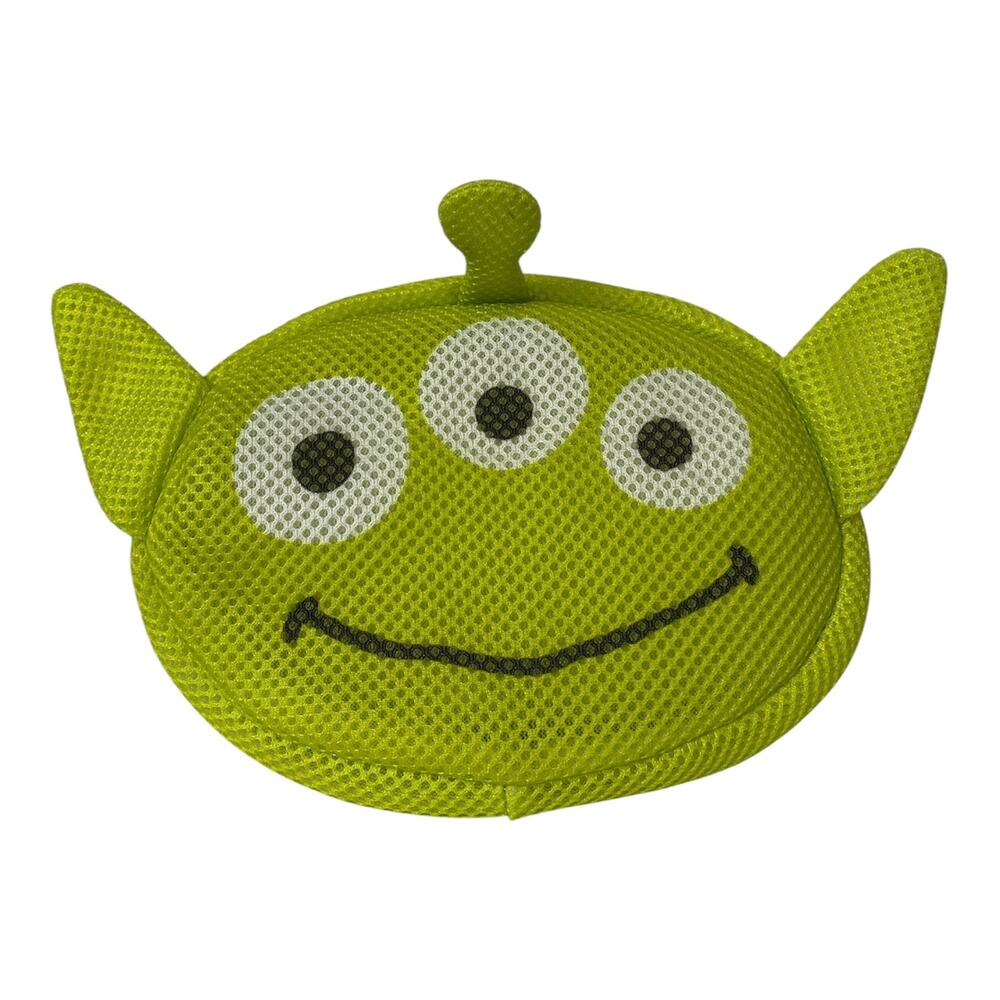 Daiso Disney Toy Story Green Alien Laundry Net Cushioned With Gusset Pouch